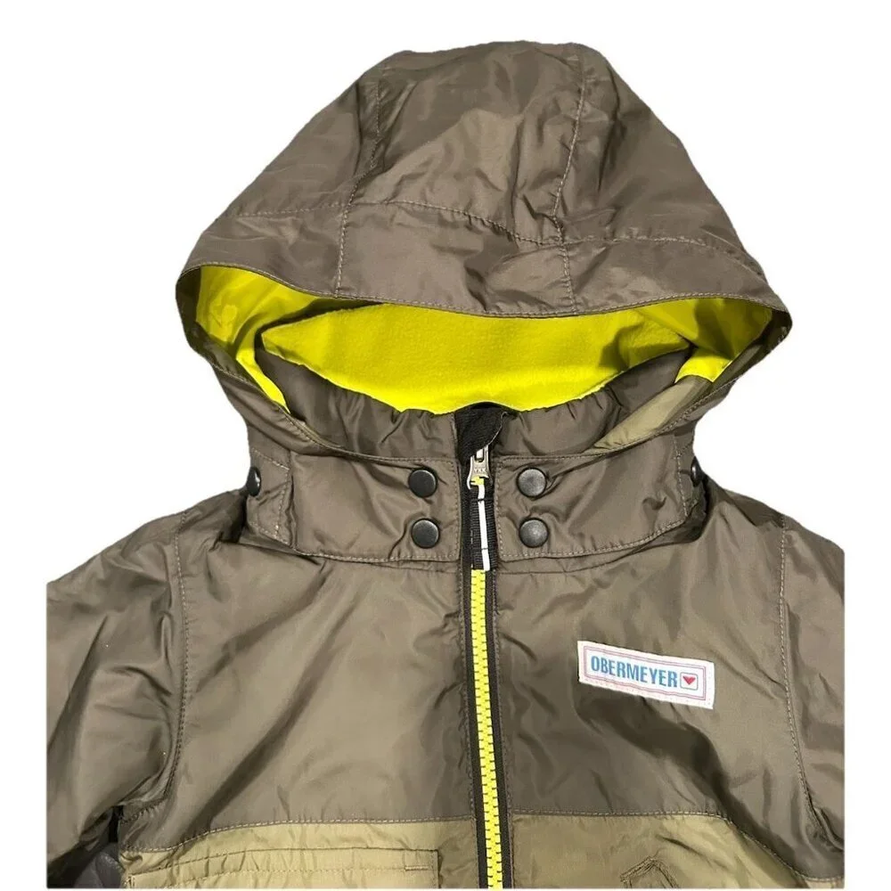 NEW Obermeyer Kids Landon All-Season Jacket Kids Size XS (Age 1/2) Hooded Warm